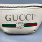Gucci White Sling Bag