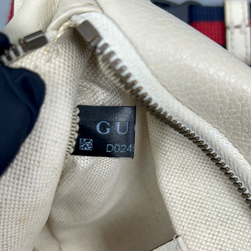 Gucci White Sling Bag