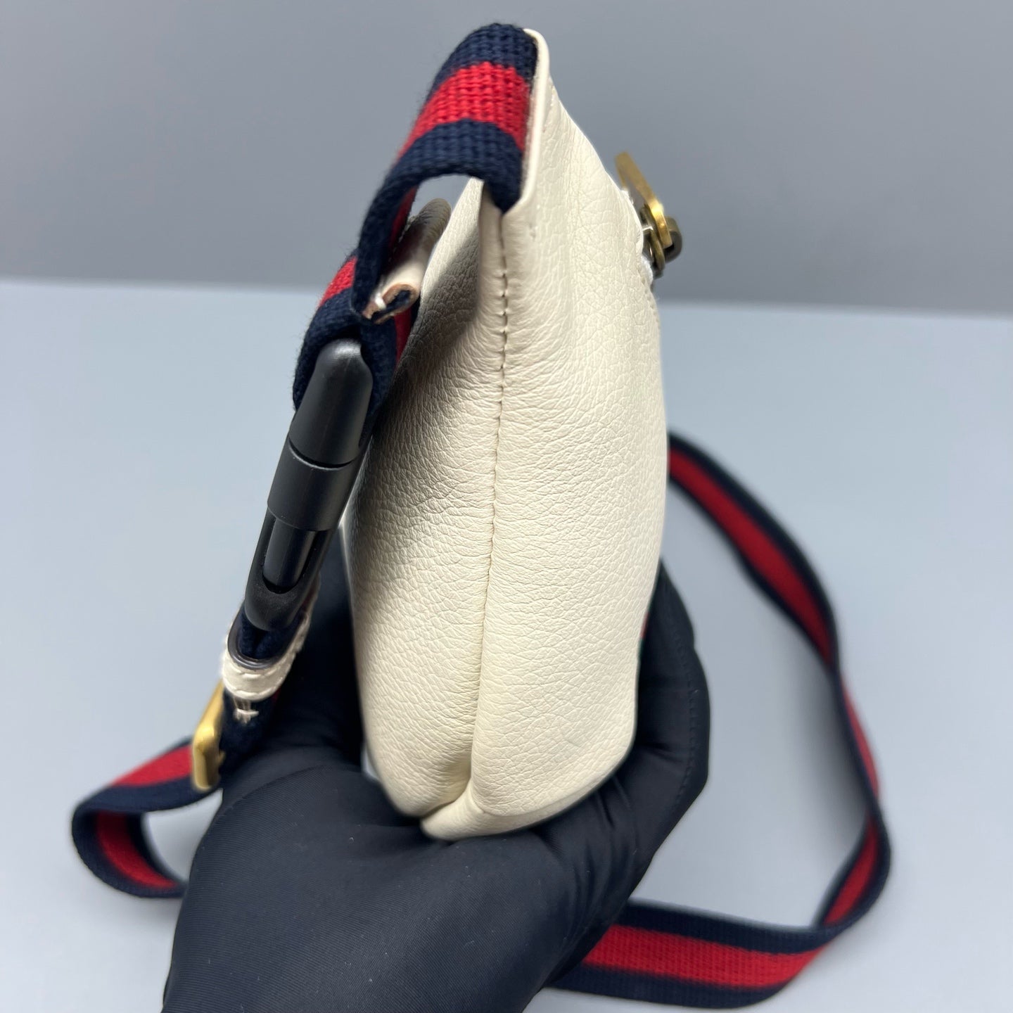 Gucci White Sling Bag