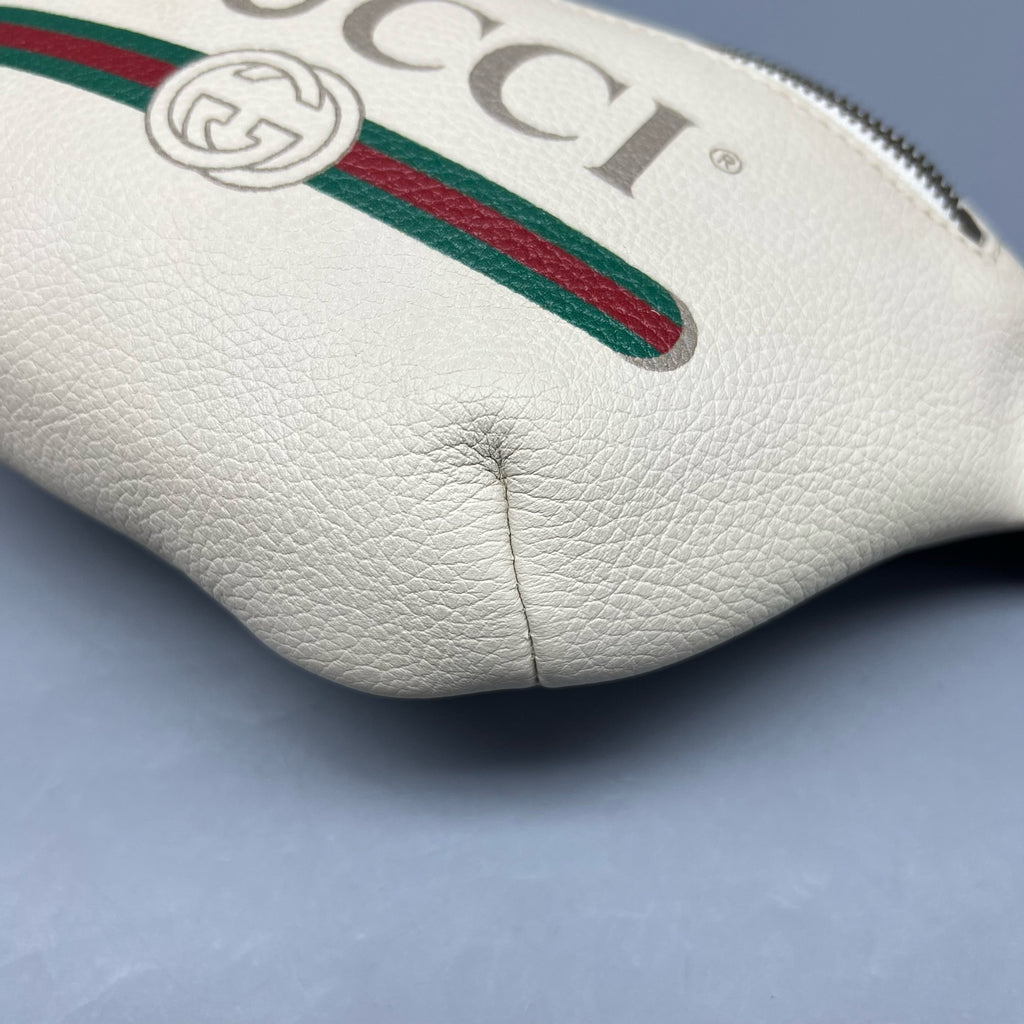 Gucci White Sling Bag