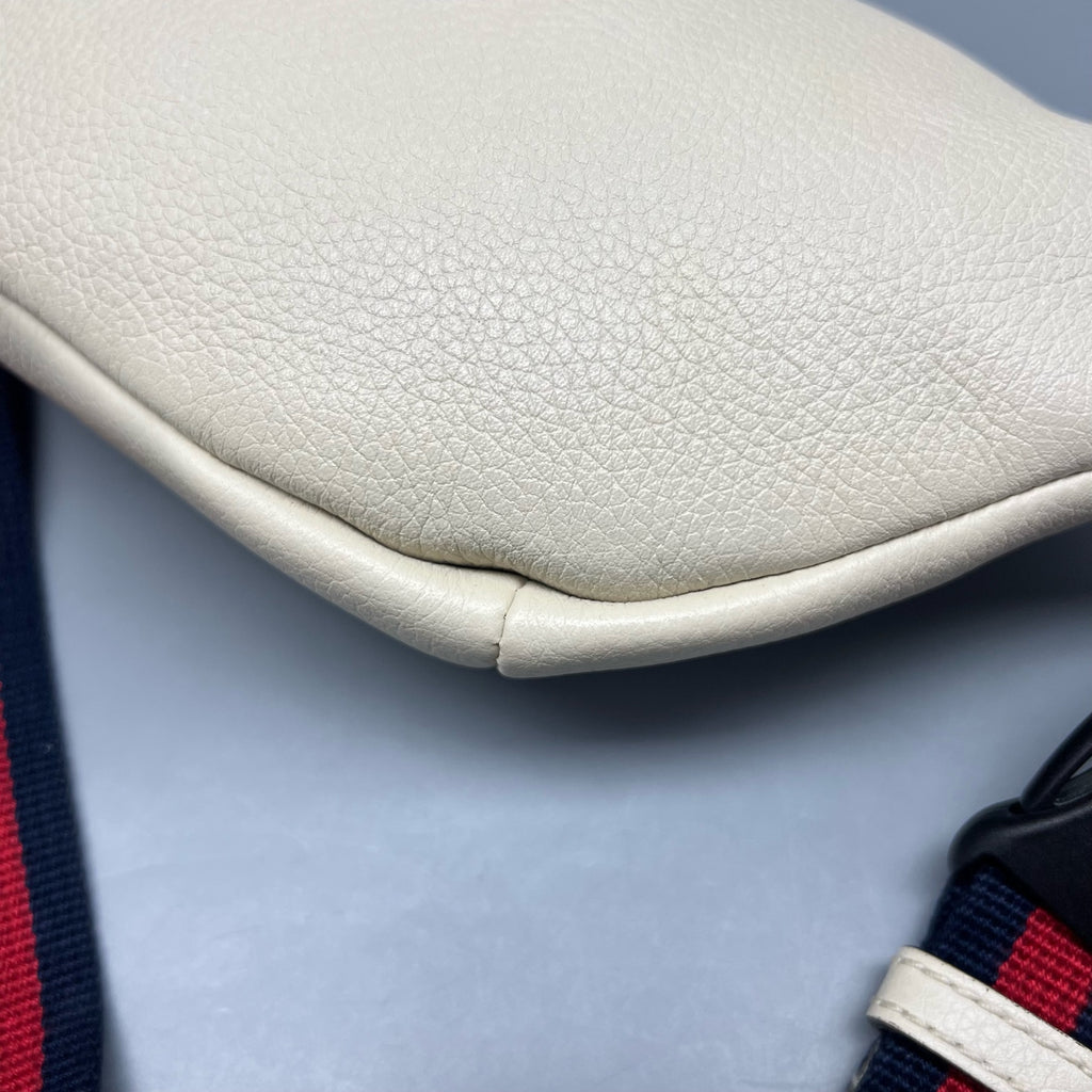 Gucci White Sling Bag