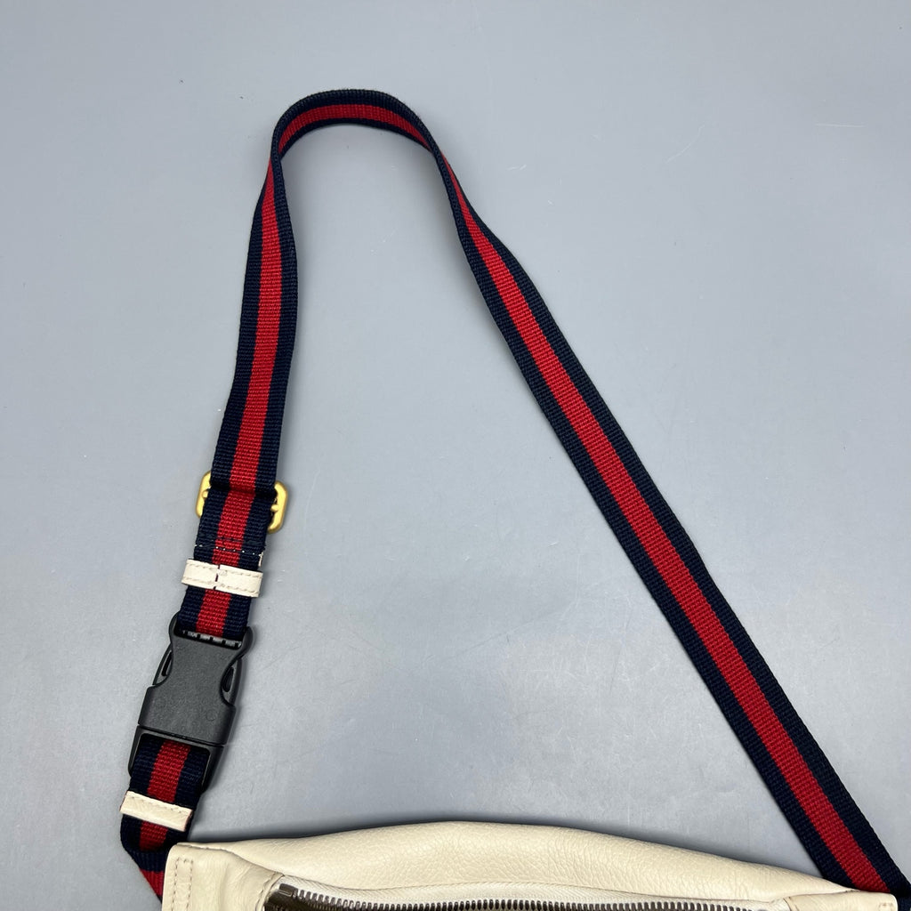 Gucci White Sling Bag