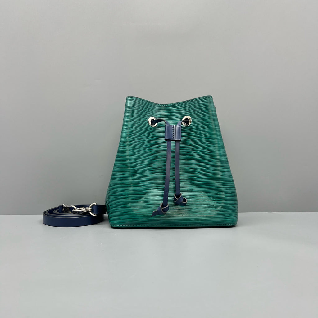 Louis Vuitton Green Bucket & Drawstring Bag