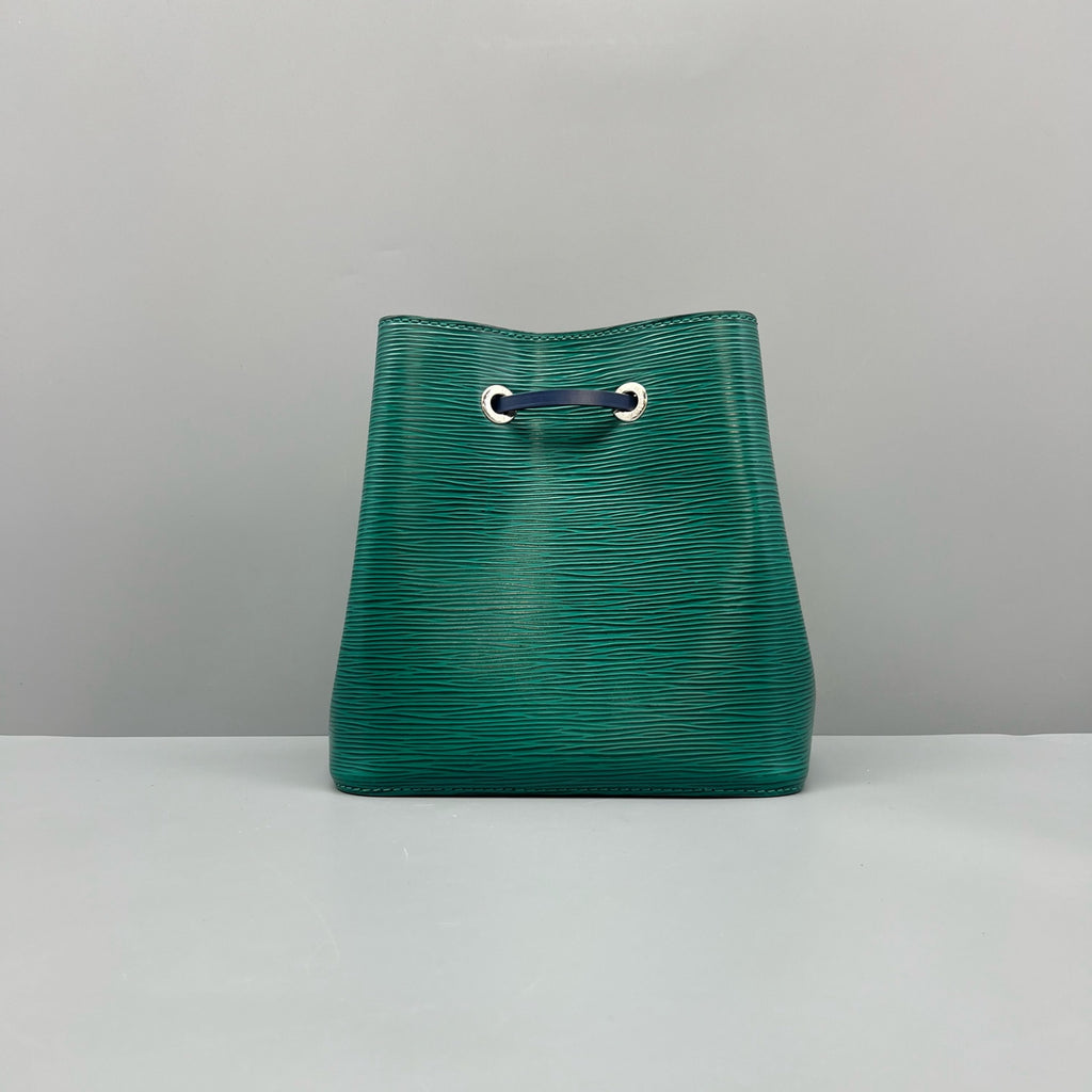 Louis Vuitton Green Bucket & Drawstring Bag
