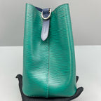 Louis Vuitton Green Bucket & Drawstring Bag