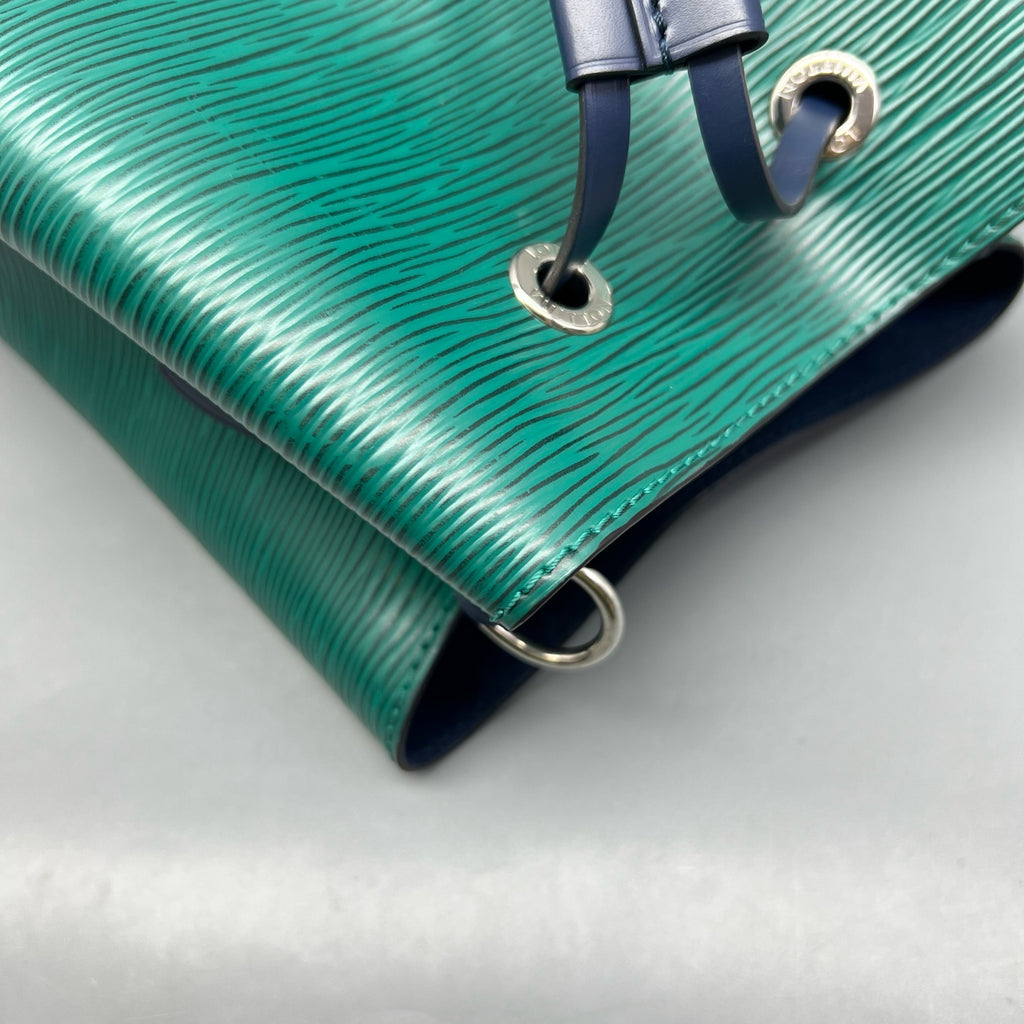 Louis Vuitton Green Bucket & Drawstring Bag