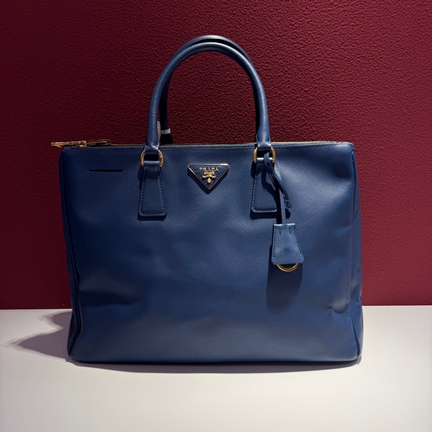 Prada Blue Tote