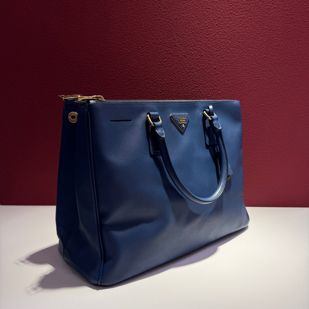 Prada Blue Tote