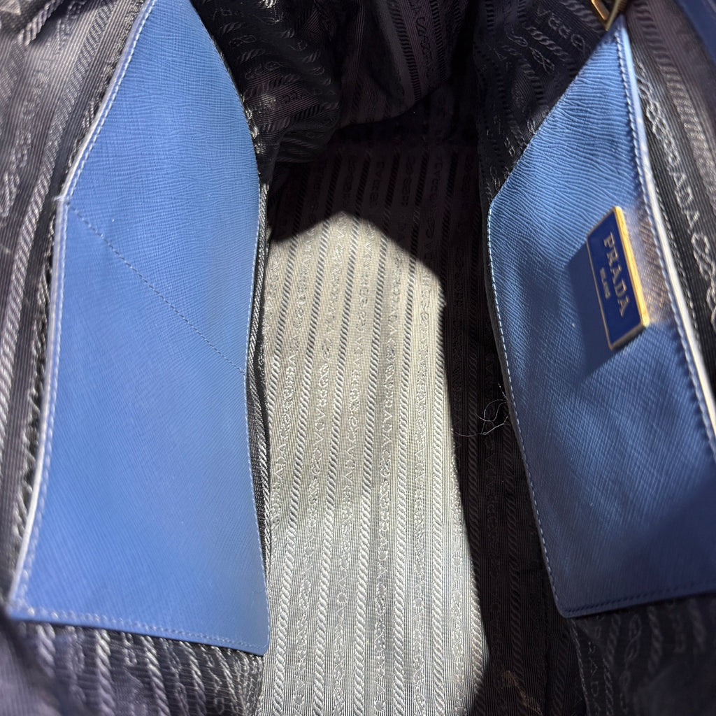Prada Blue Tote