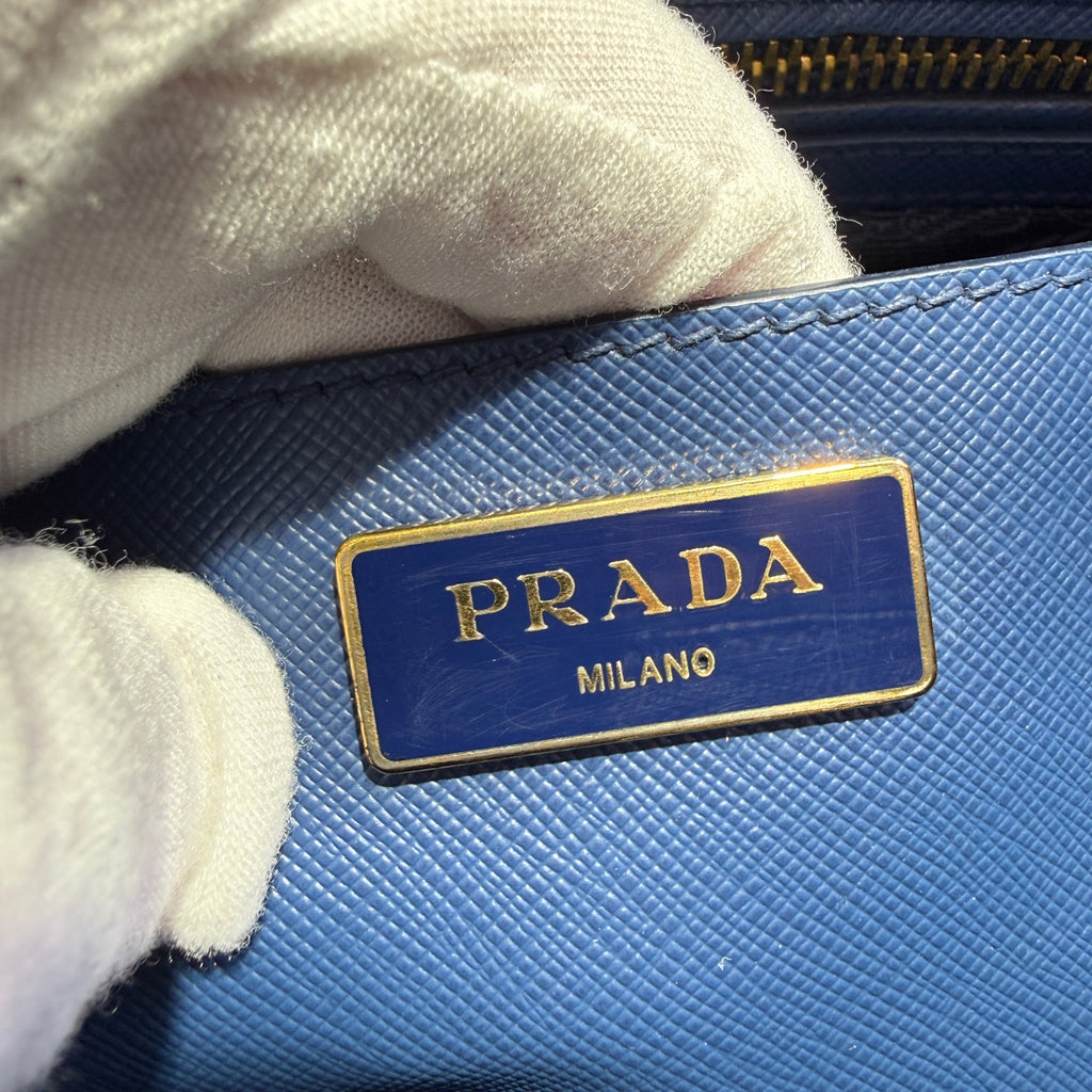 Prada Blue Tote