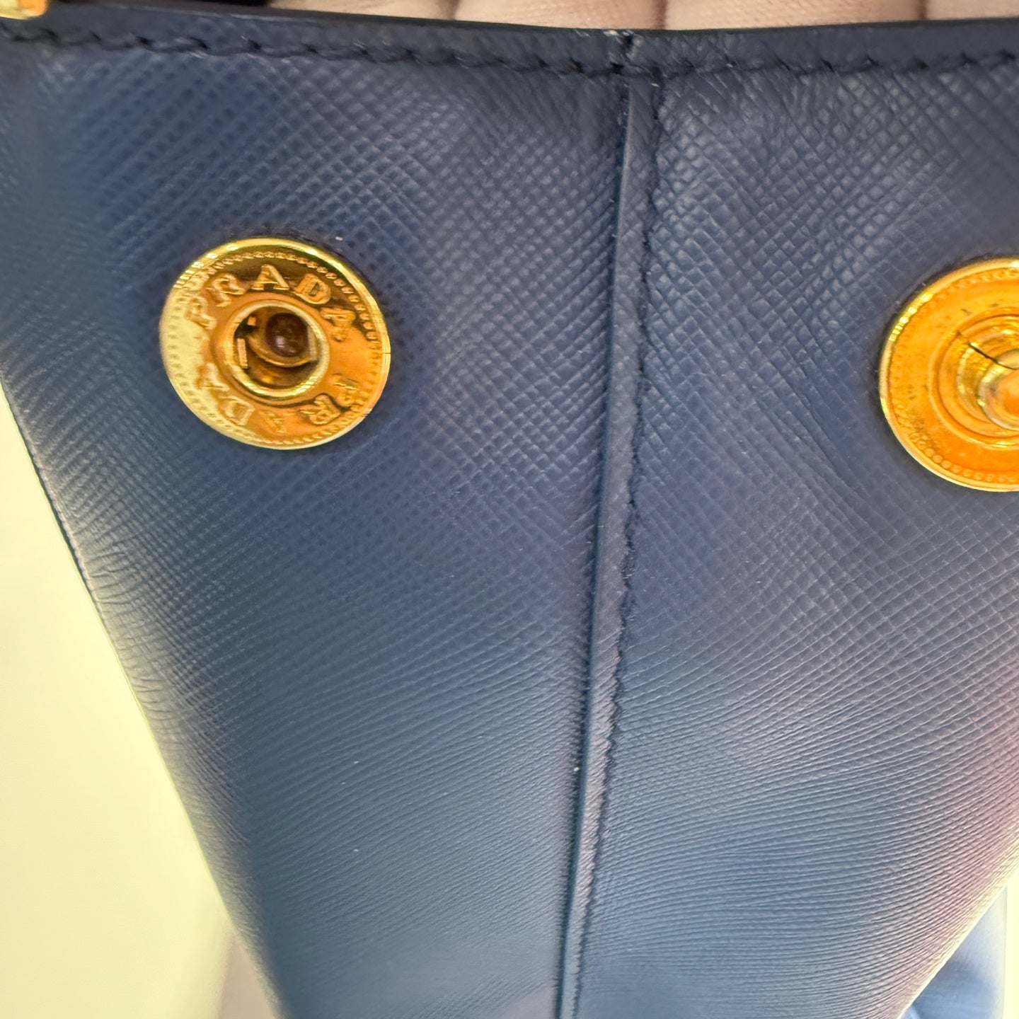 Prada Blue Tote