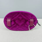 Gucci GG MARMONT Velvet Purple Sling Bag 476434-9FRDT-1000