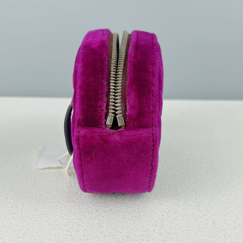 Gucci GG MARMONT Velvet Purple Sling Bag 476434-9FRDT-1000
