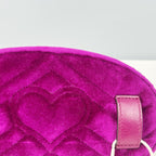 Gucci GG MARMONT Velvet Purple Sling Bag 476434-9FRDT-1000