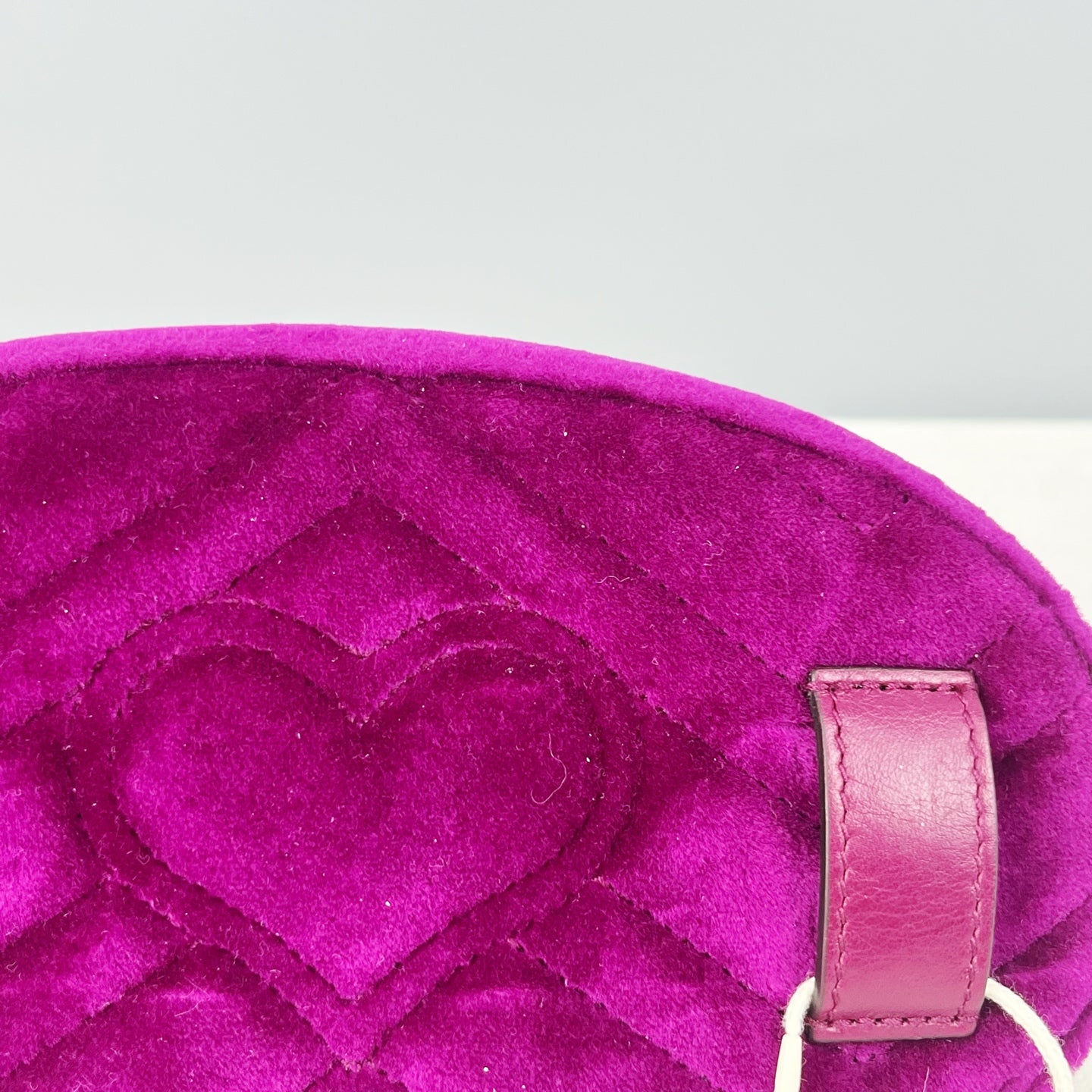 Gucci GG MARMONT Velvet Purple Sling Bag 476434-9FRDT-1000