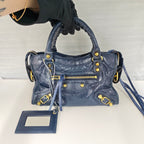 Balenciaga Navy Crossbody