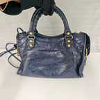 Balenciaga Navy Crossbody