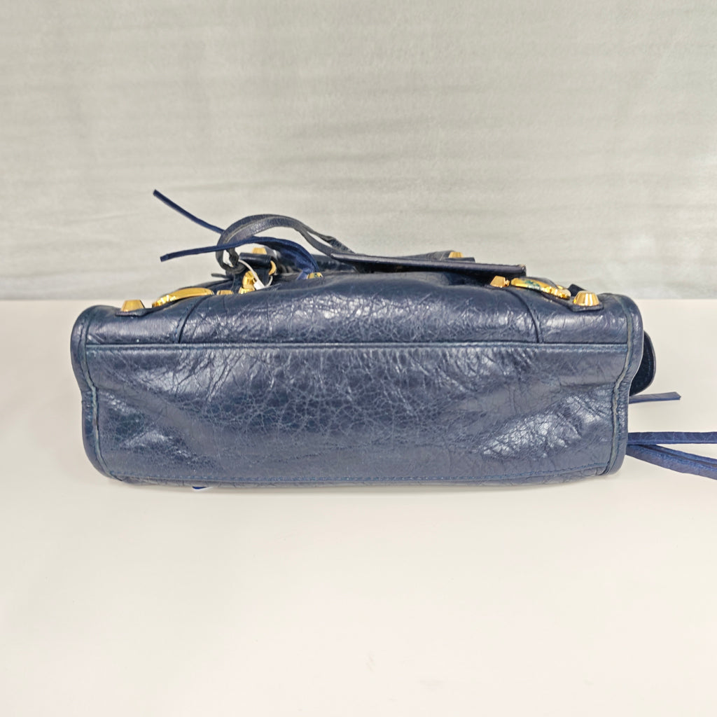 Balenciaga Navy Crossbody