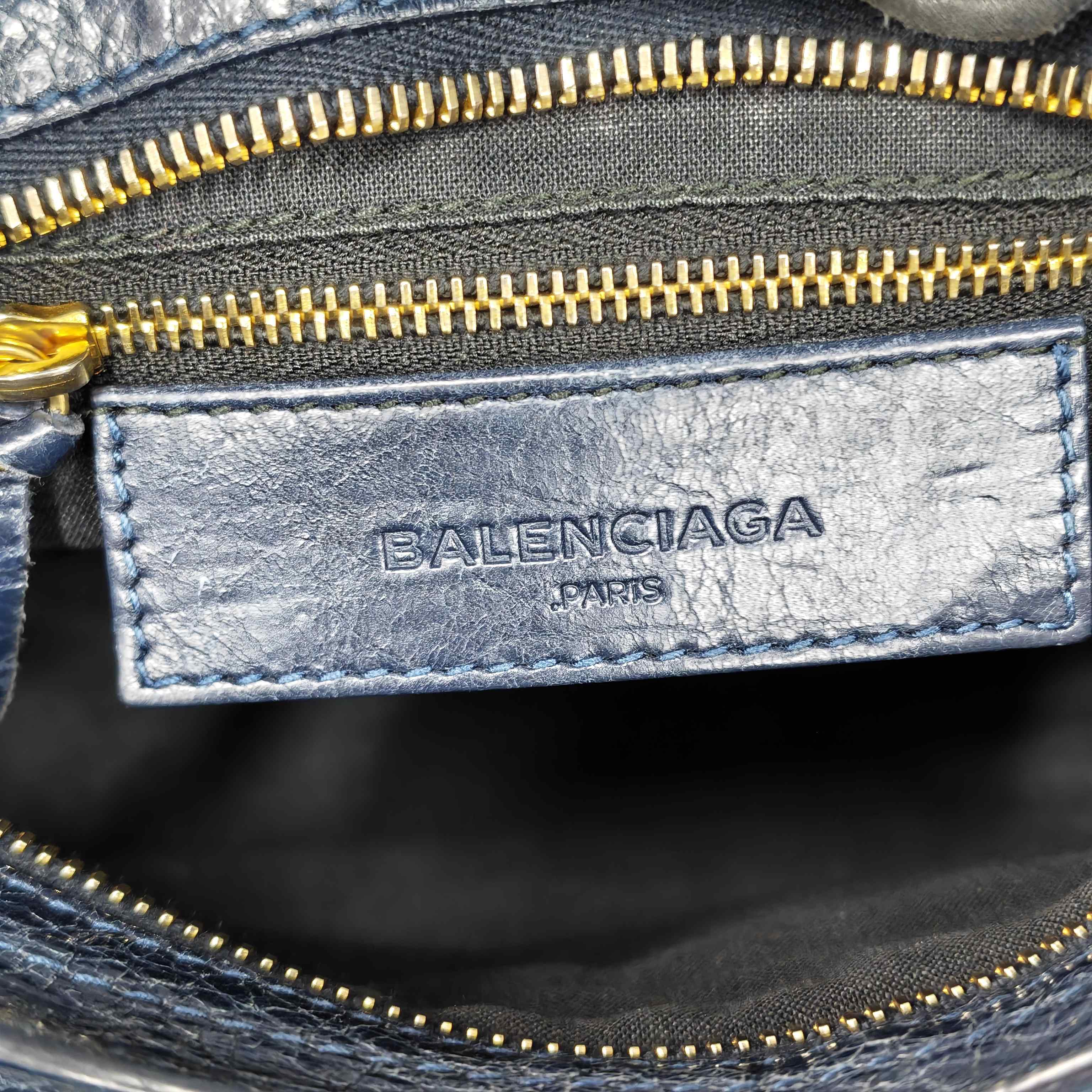 Balenciaga Navy Crossbody
