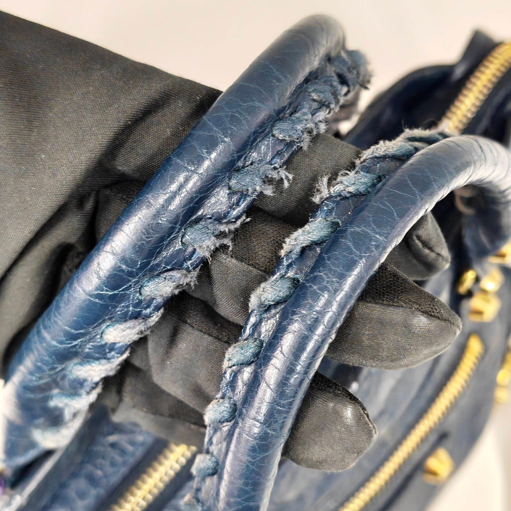 Balenciaga Navy Crossbody