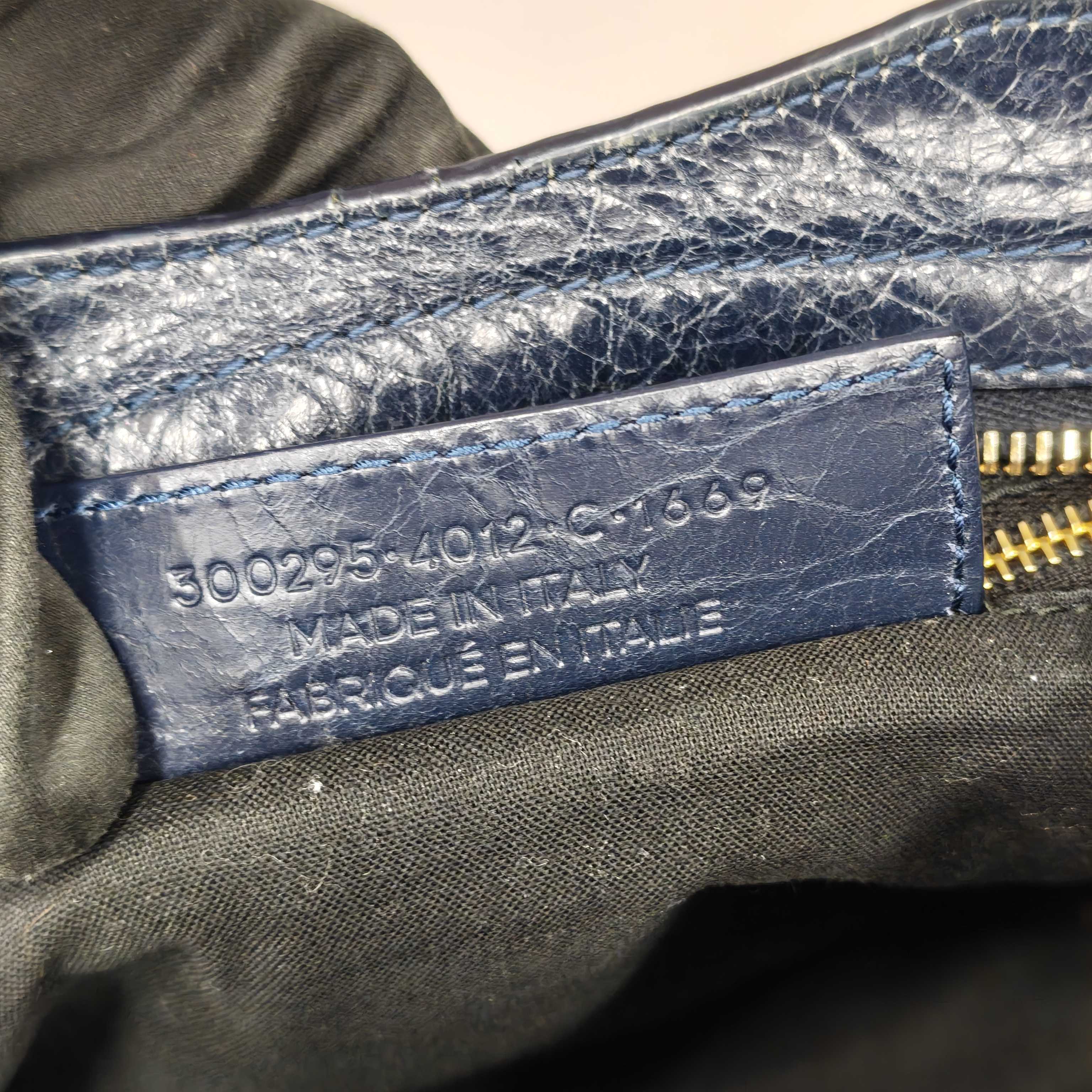 Balenciaga Navy Crossbody