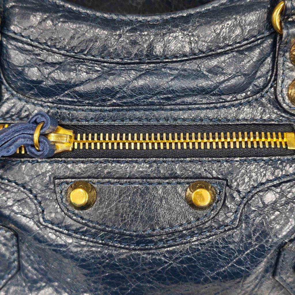 Balenciaga Navy Crossbody