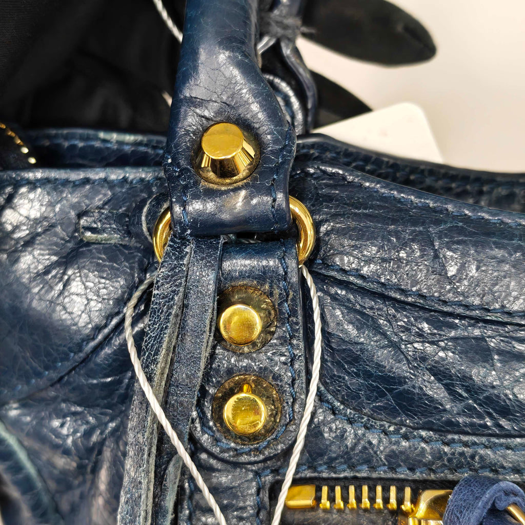 Balenciaga Navy Crossbody