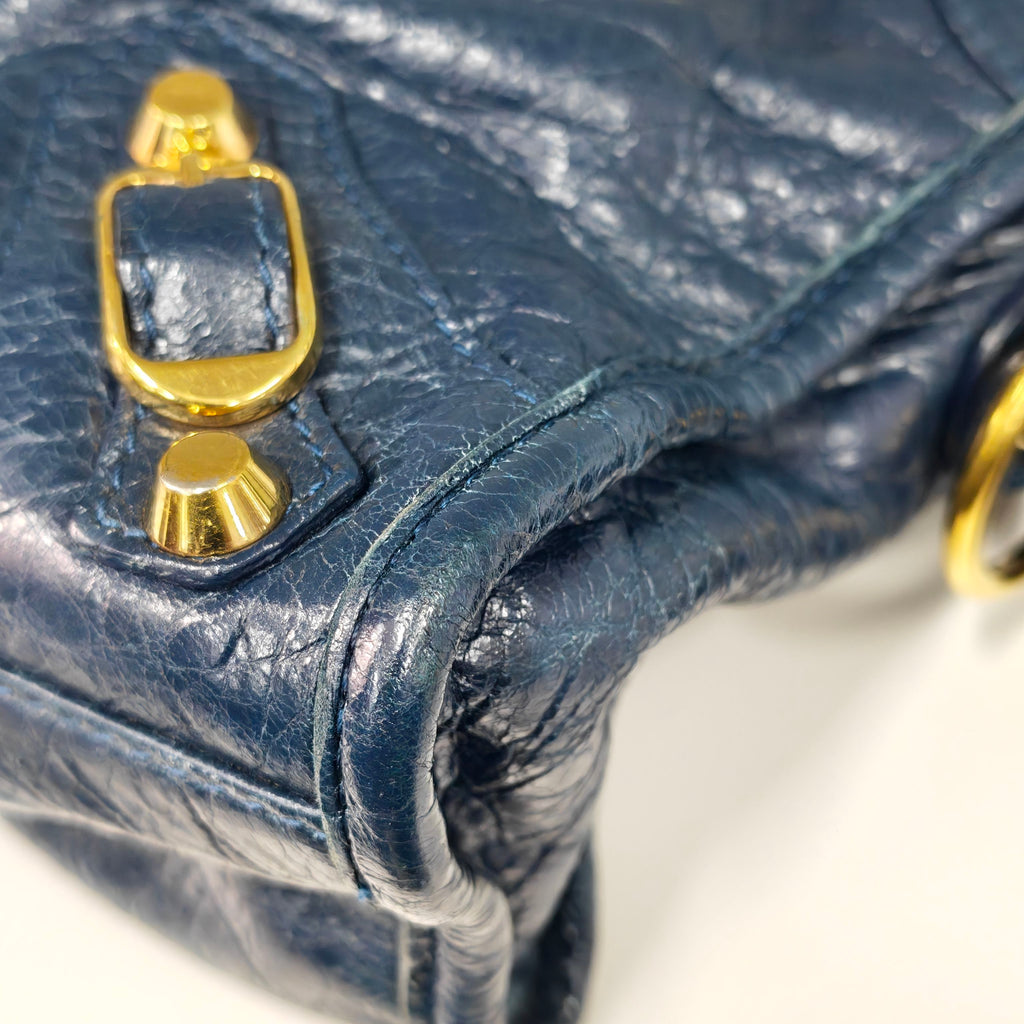 Balenciaga Navy Crossbody