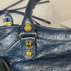 Balenciaga Navy Crossbody