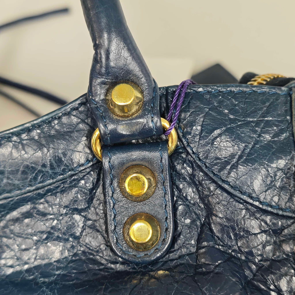 Balenciaga Navy Crossbody