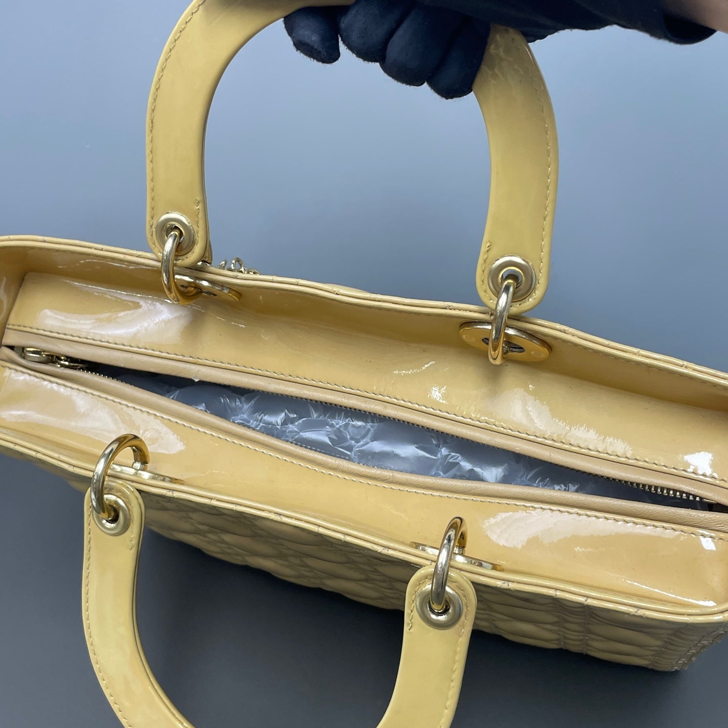 Dior Yellow Crossbody