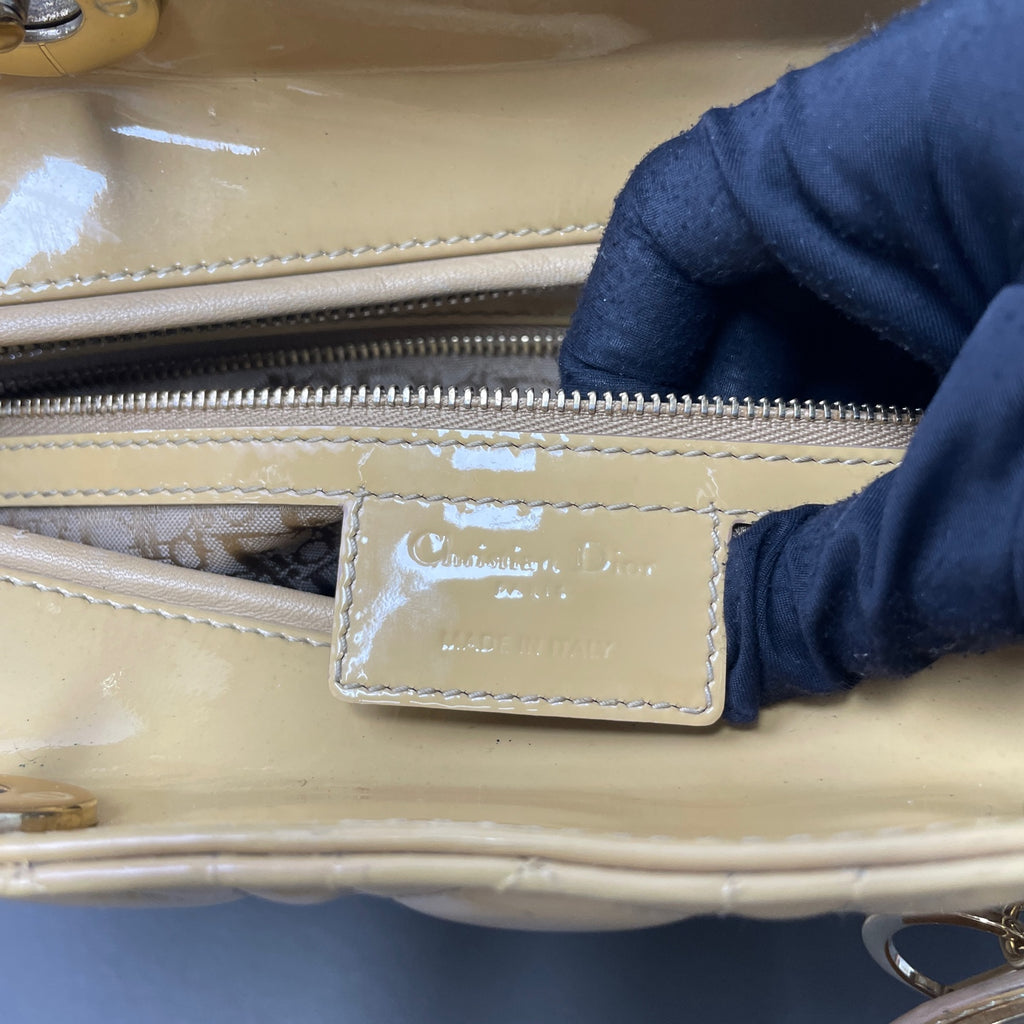 Dior Yellow Crossbody