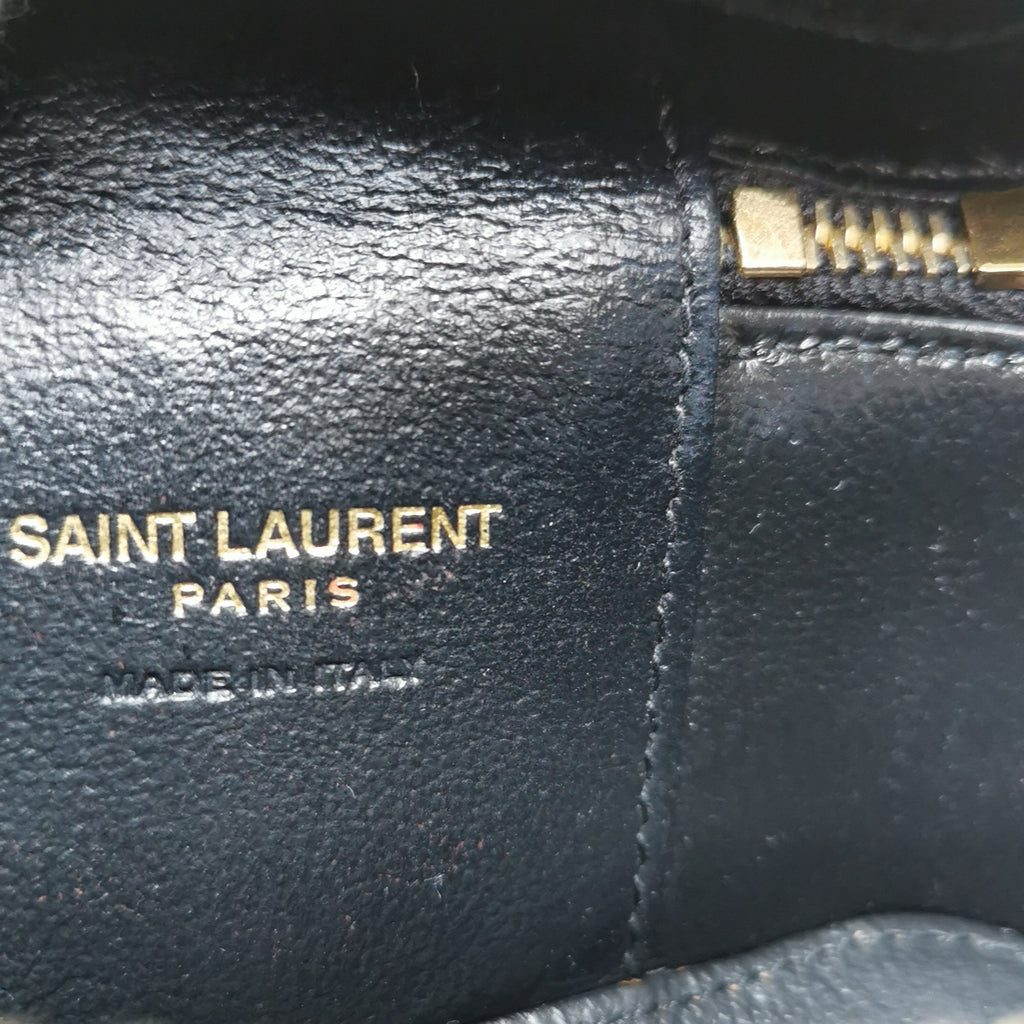 Saint laurent GABY Mini Lambskin Cosmetic Bag Crossbody 8192851EL071000