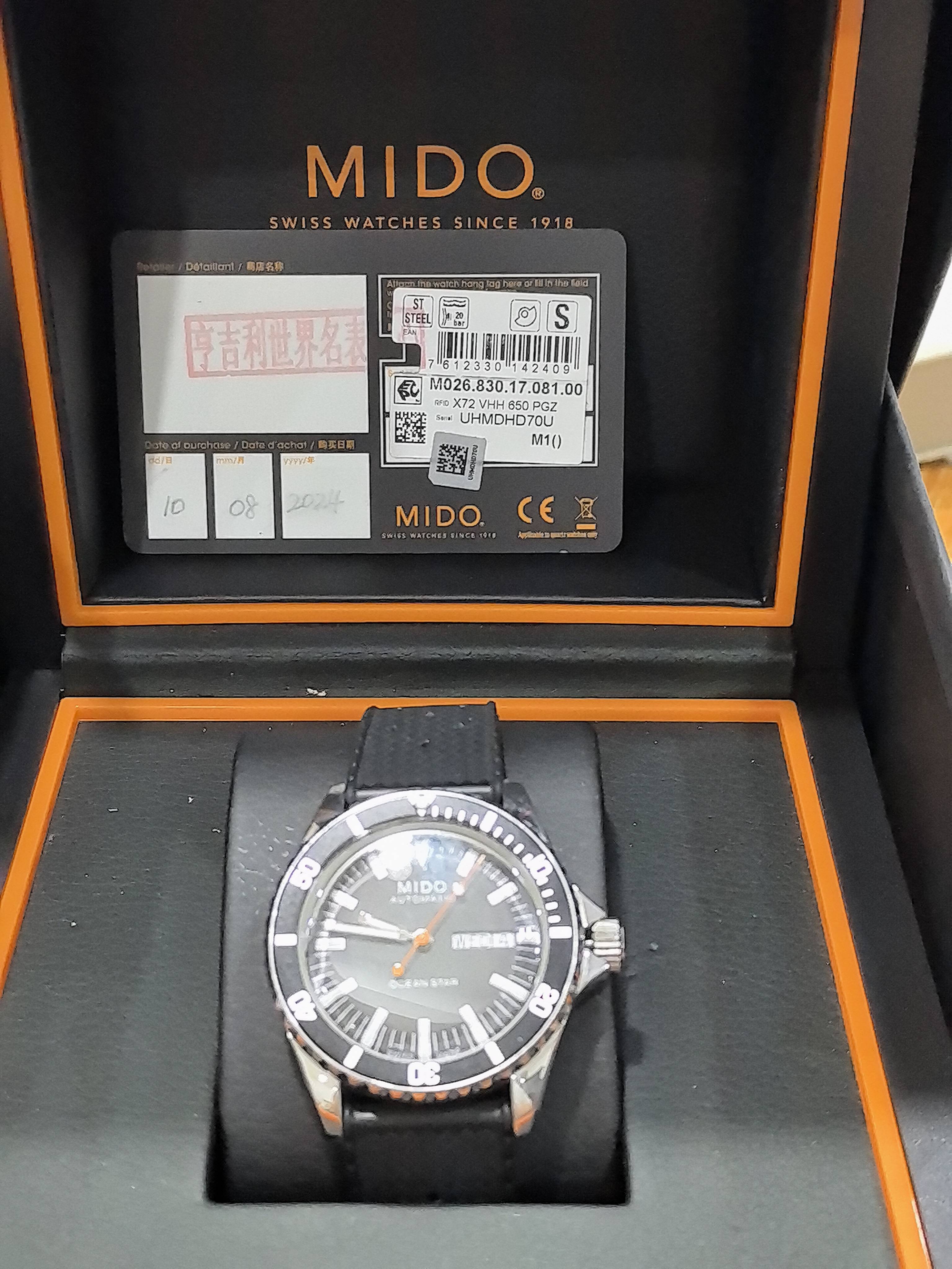 Mido Pioneer Automatic (self-winding) watch 40.5 millimeters M026.830.17.081.00