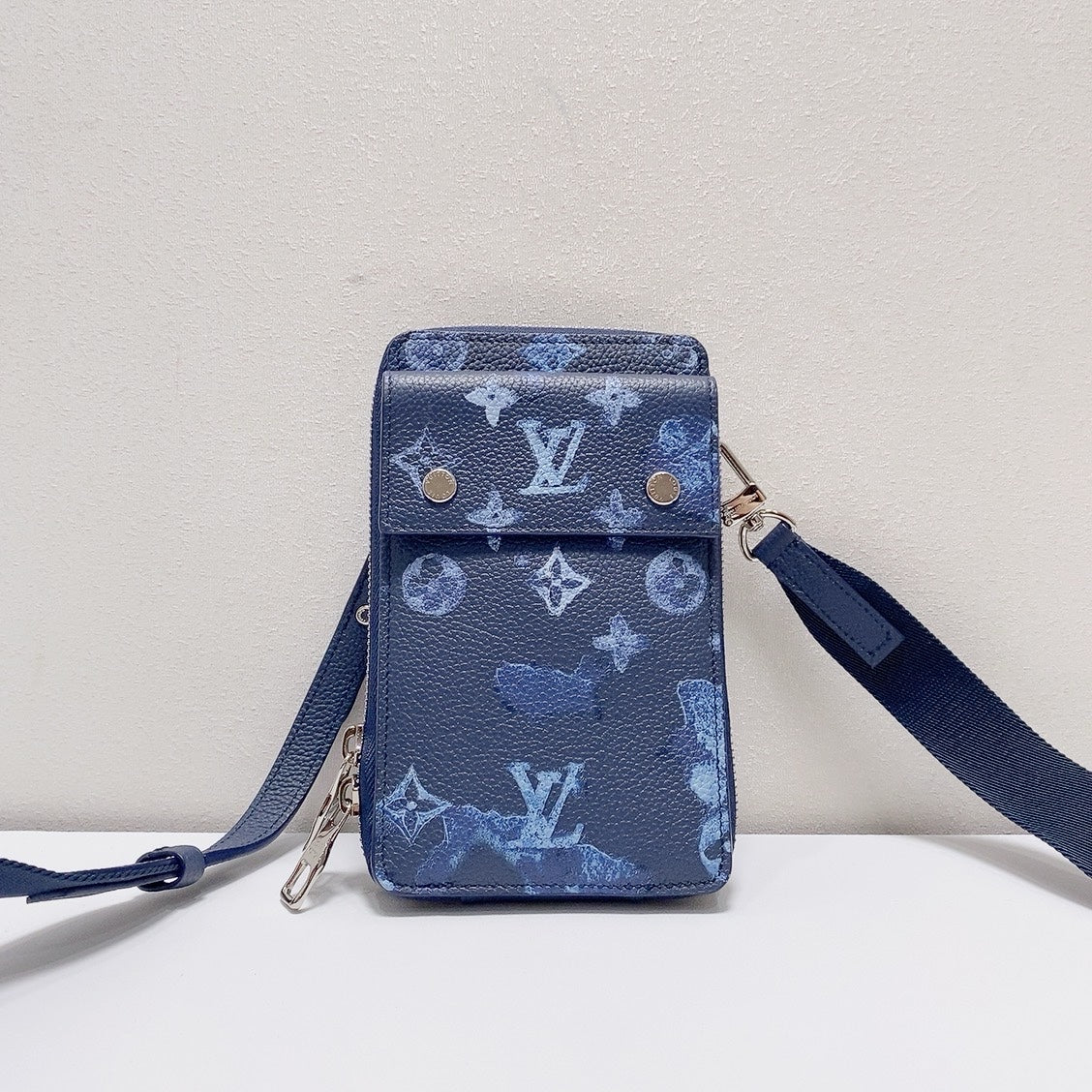 Louis Vuitton Leather Blue Crossbody