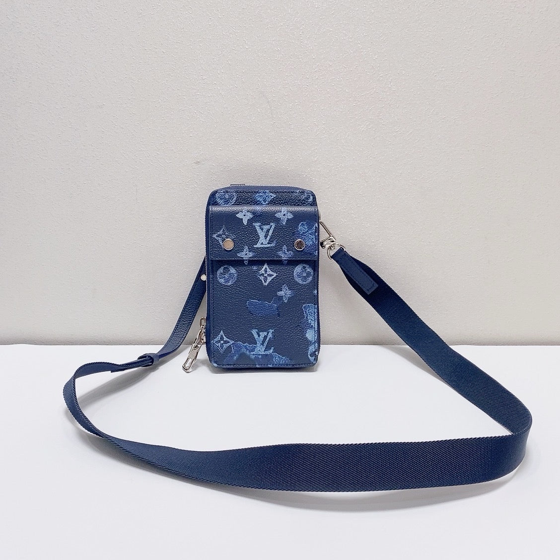 Louis Vuitton Leather Blue Crossbody
