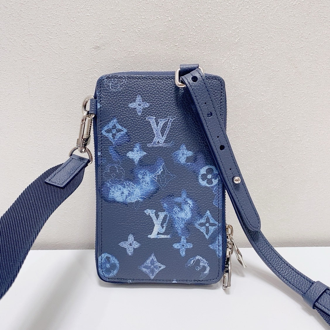 Louis Vuitton Leather Blue Crossbody