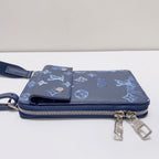 Louis Vuitton Leather Blue Crossbody