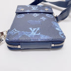 Louis Vuitton Leather Blue Crossbody