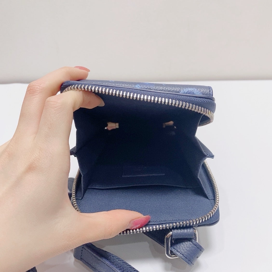 Louis Vuitton Leather Blue Crossbody