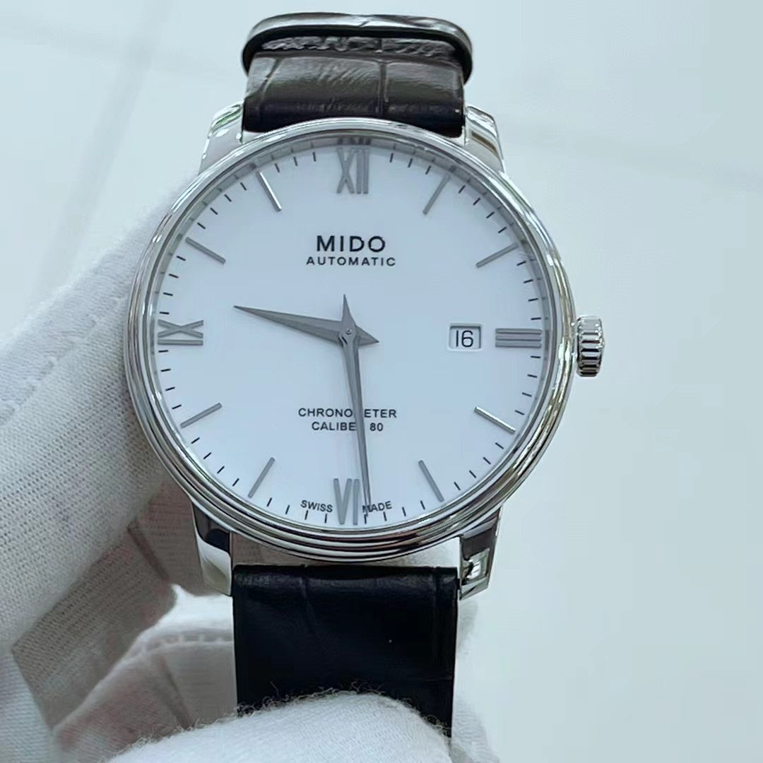 Mido Berenice White Automatic (self-winding) watch 40 millimeters M027.408.16.018.00