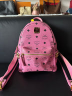 MCM Red Backpack