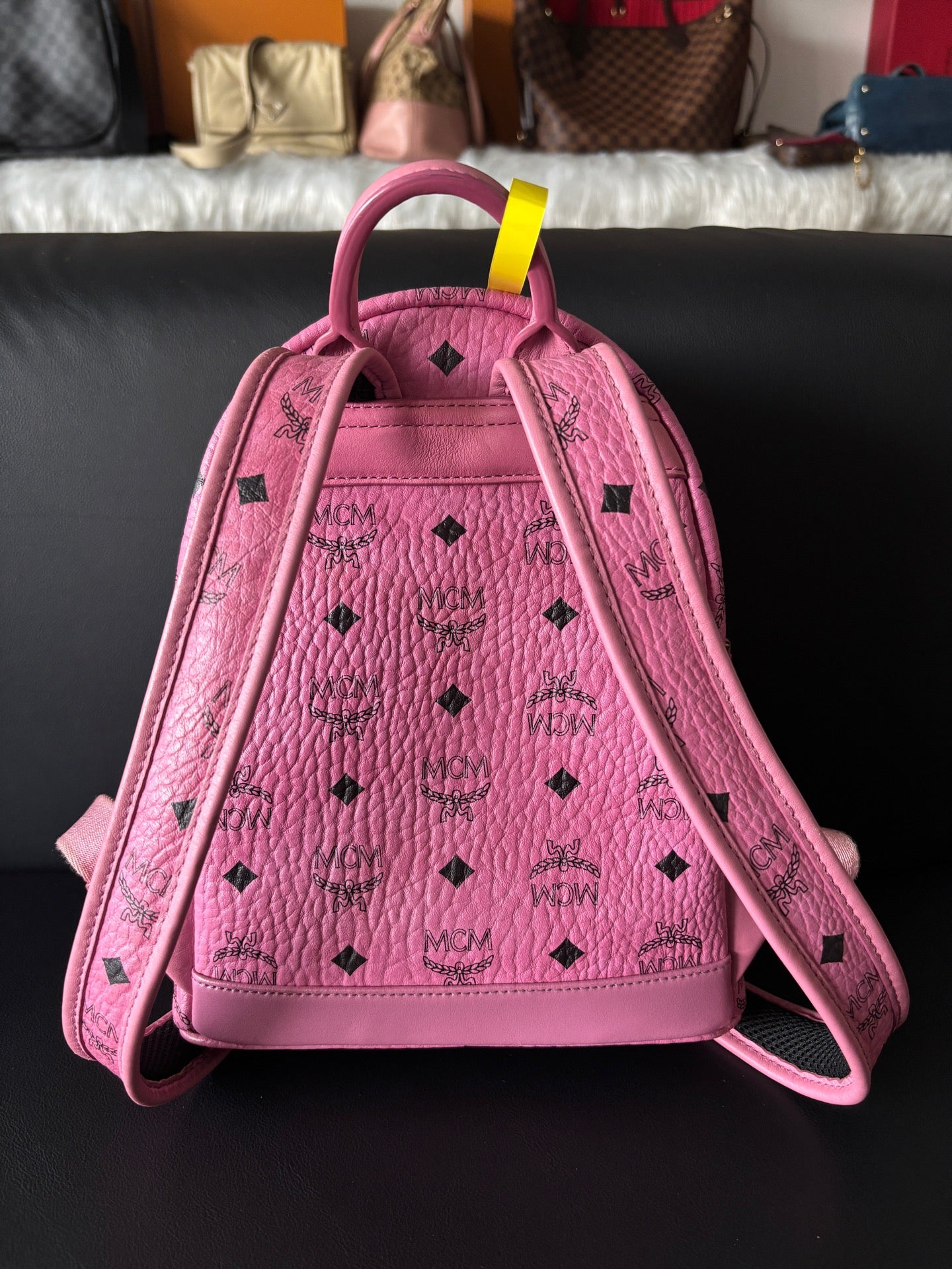 MCM Red Backpack