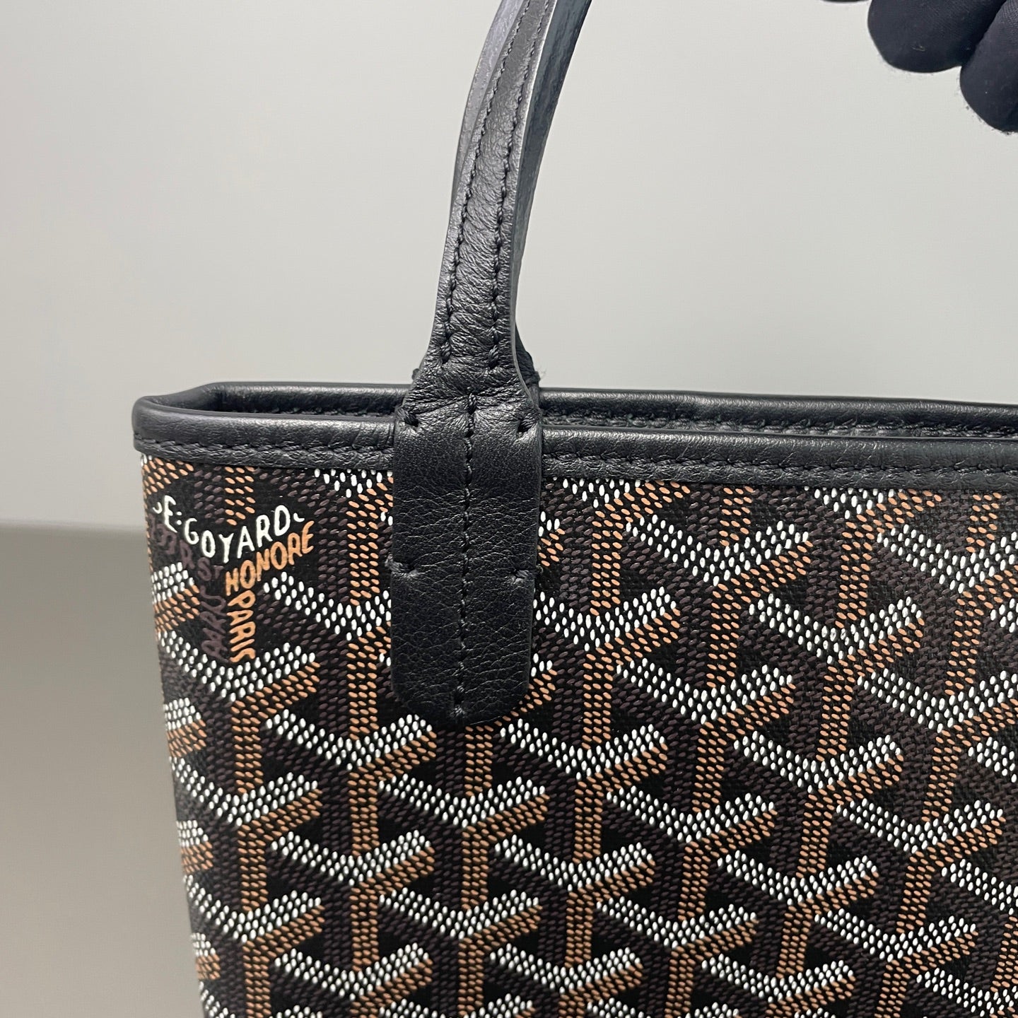 Goyard Black Satchel