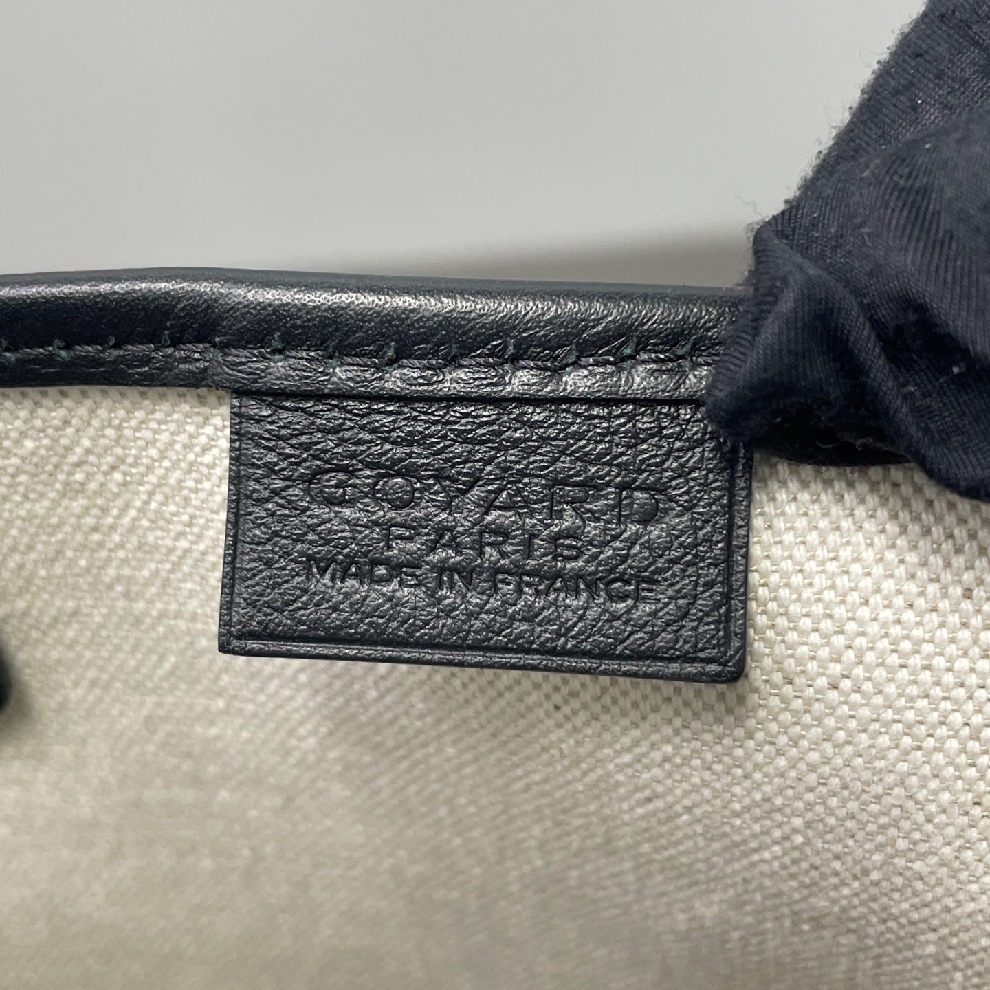 Goyard Black Satchel