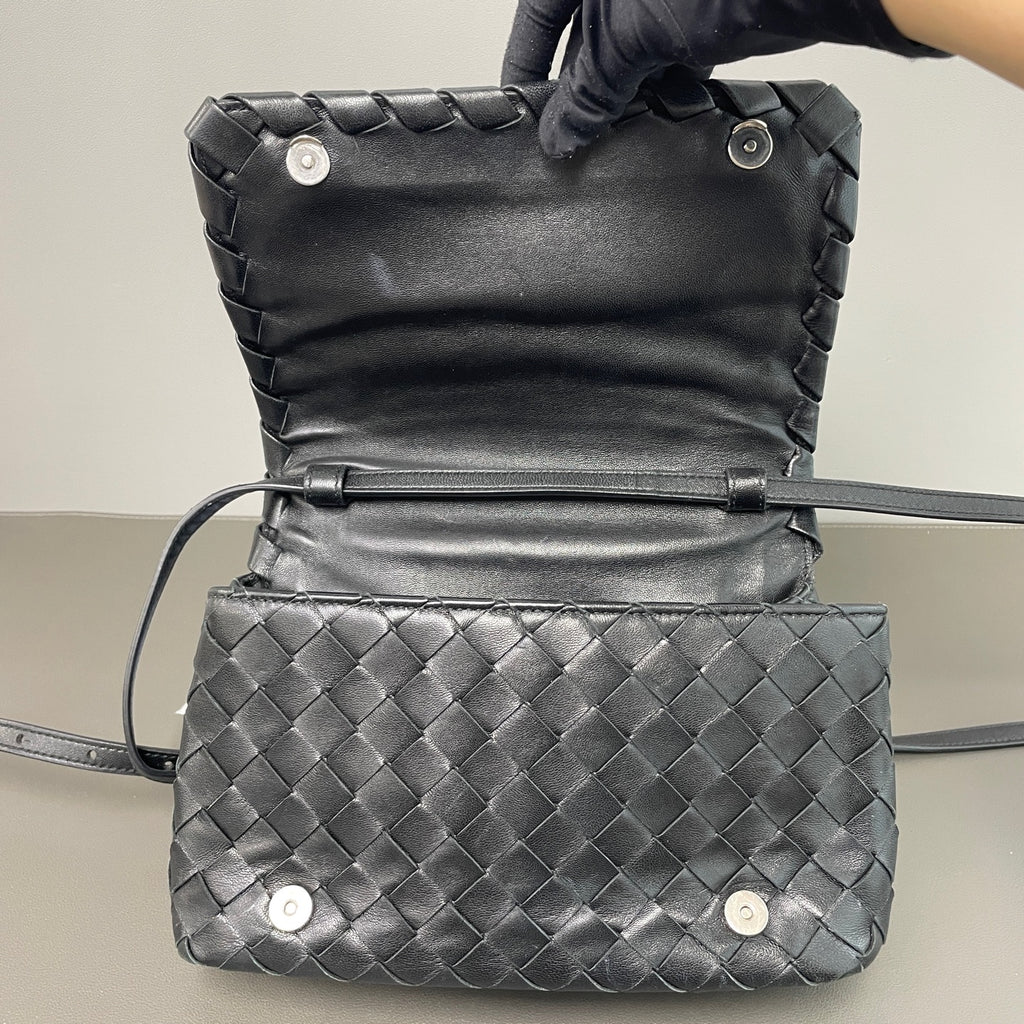 Bottega Veneta Black Crossbody