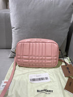 Burberry Lola Small Camera Bag Pink Crossbody 80630211