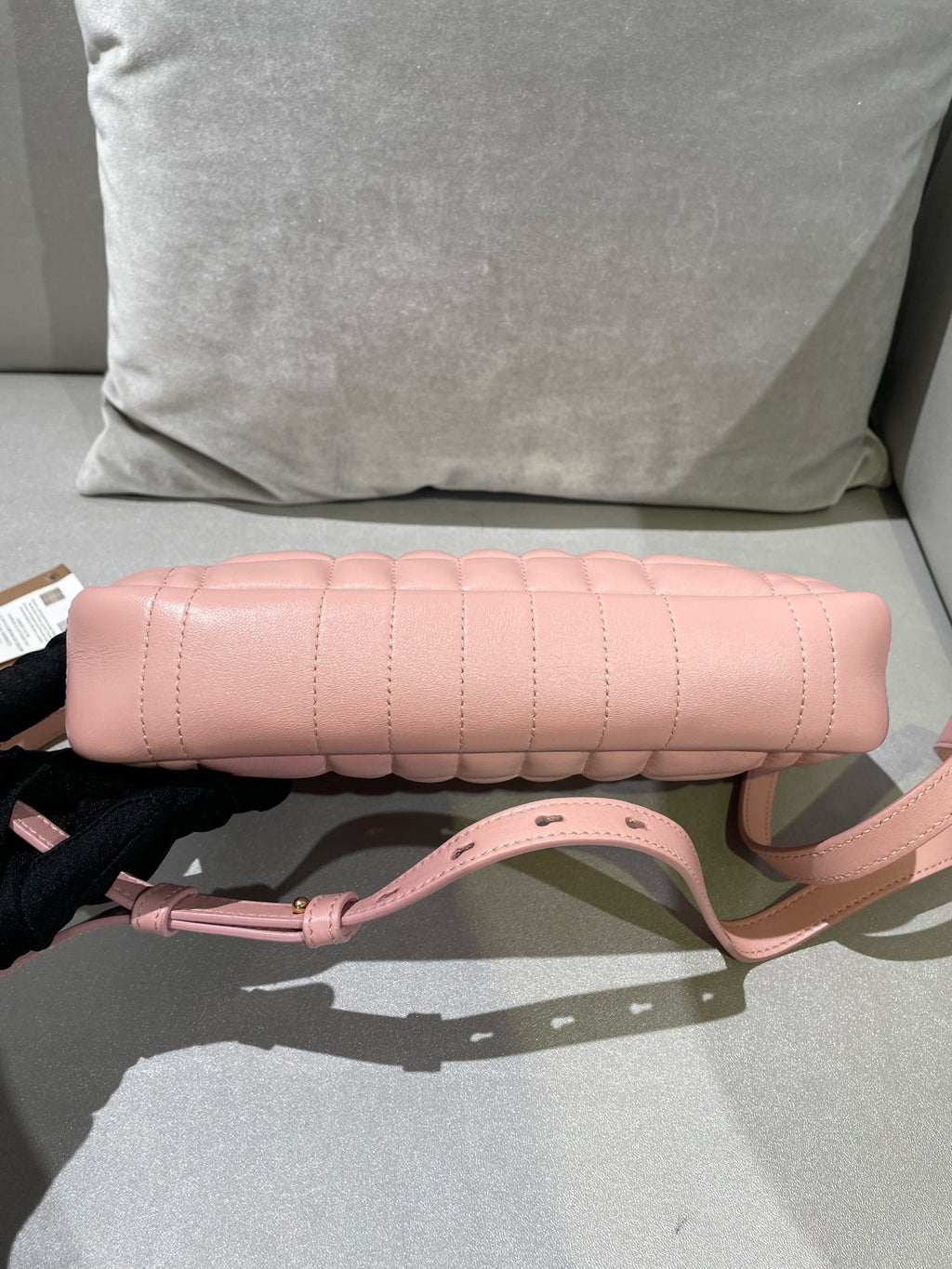 Burberry Lola Small Camera Bag Pink Crossbody 80630211