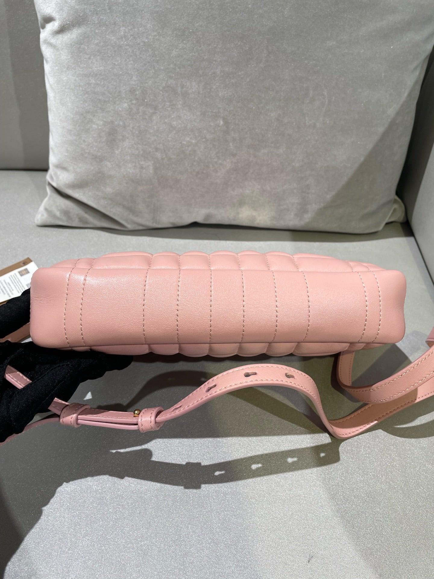 Burberry Lola Small Camera Bag Pink Crossbody 80630211