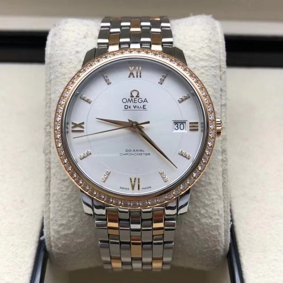 Omega Flying Disc Series Rose gold Automatic (self-winding) watch 36.8 424.25.37.20.52.001